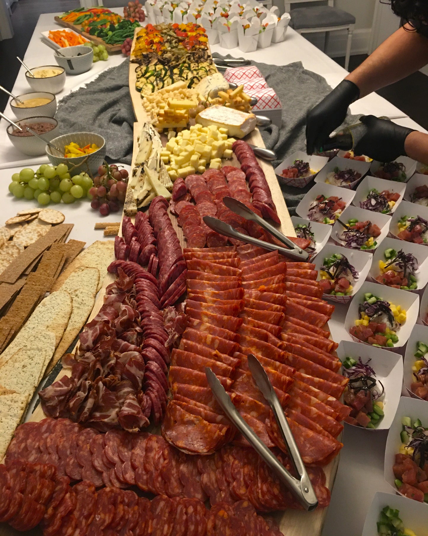 Charcuterie Classic Platter, Tray, Table Runner, Box or Cup