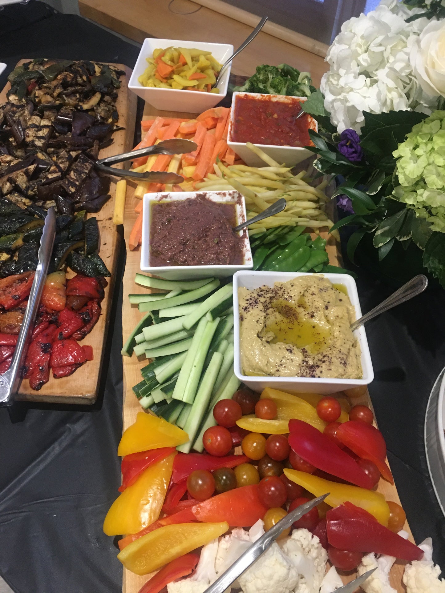 Charcuterie Plant Based Platter, Tray, Table Runner, Box or Cup