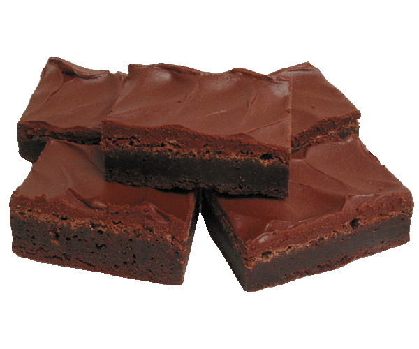 Brownie Iced Chocolate Nut Free (8 in pack)